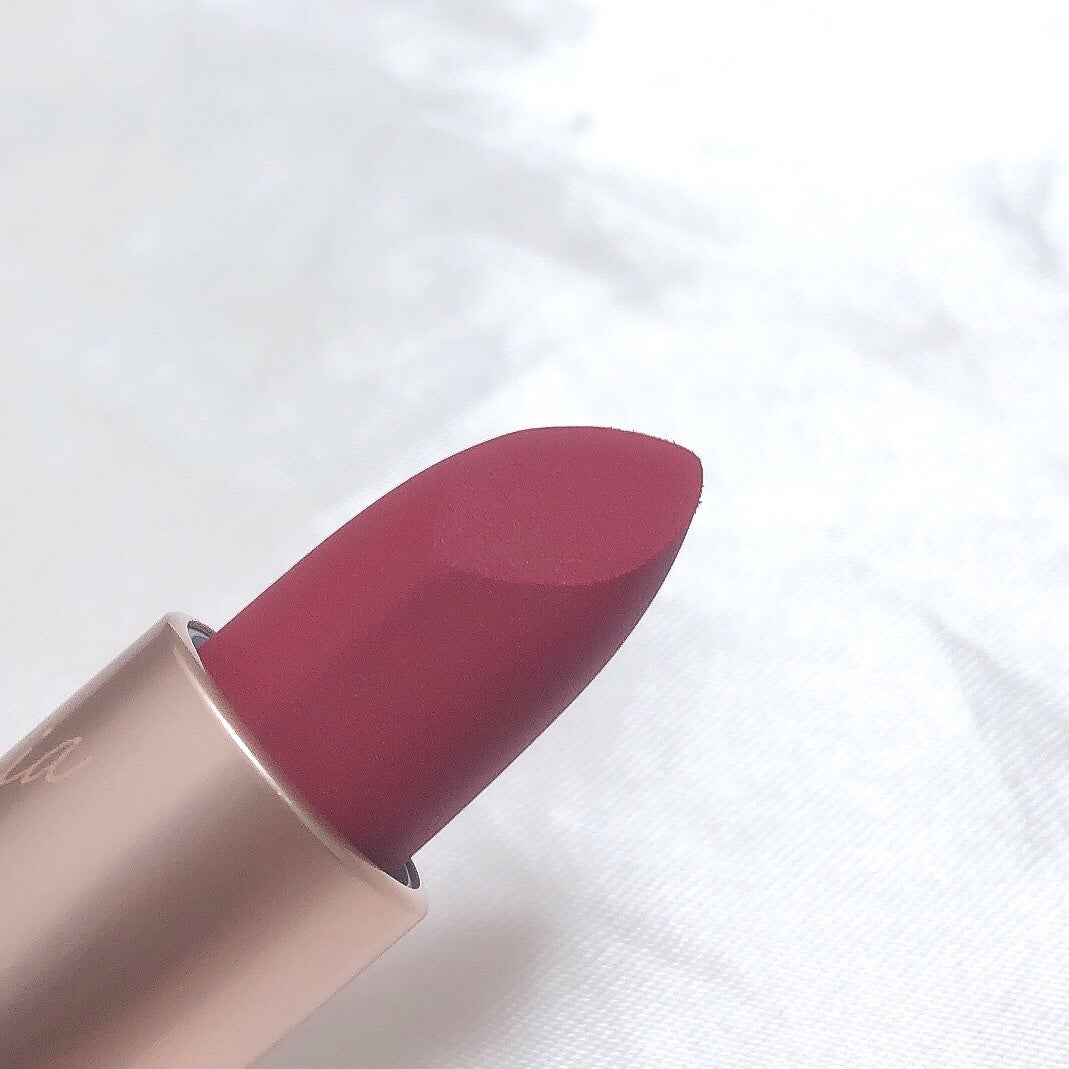 リップ パラダイス エフォートレス マット リップスティック/DEAR DAHLIA/口紅を使ったクチコミ(4枚目)