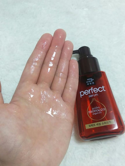 パーフェクト セラム リッチ/miseenscene/ヘアオイルを使ったクチコミ(3枚目)