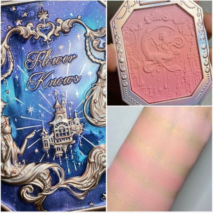 月光人魚 ジュエリーチークブラッシュ/FlowerKnows/パウダーチークを使ったクチコミ(9枚目)