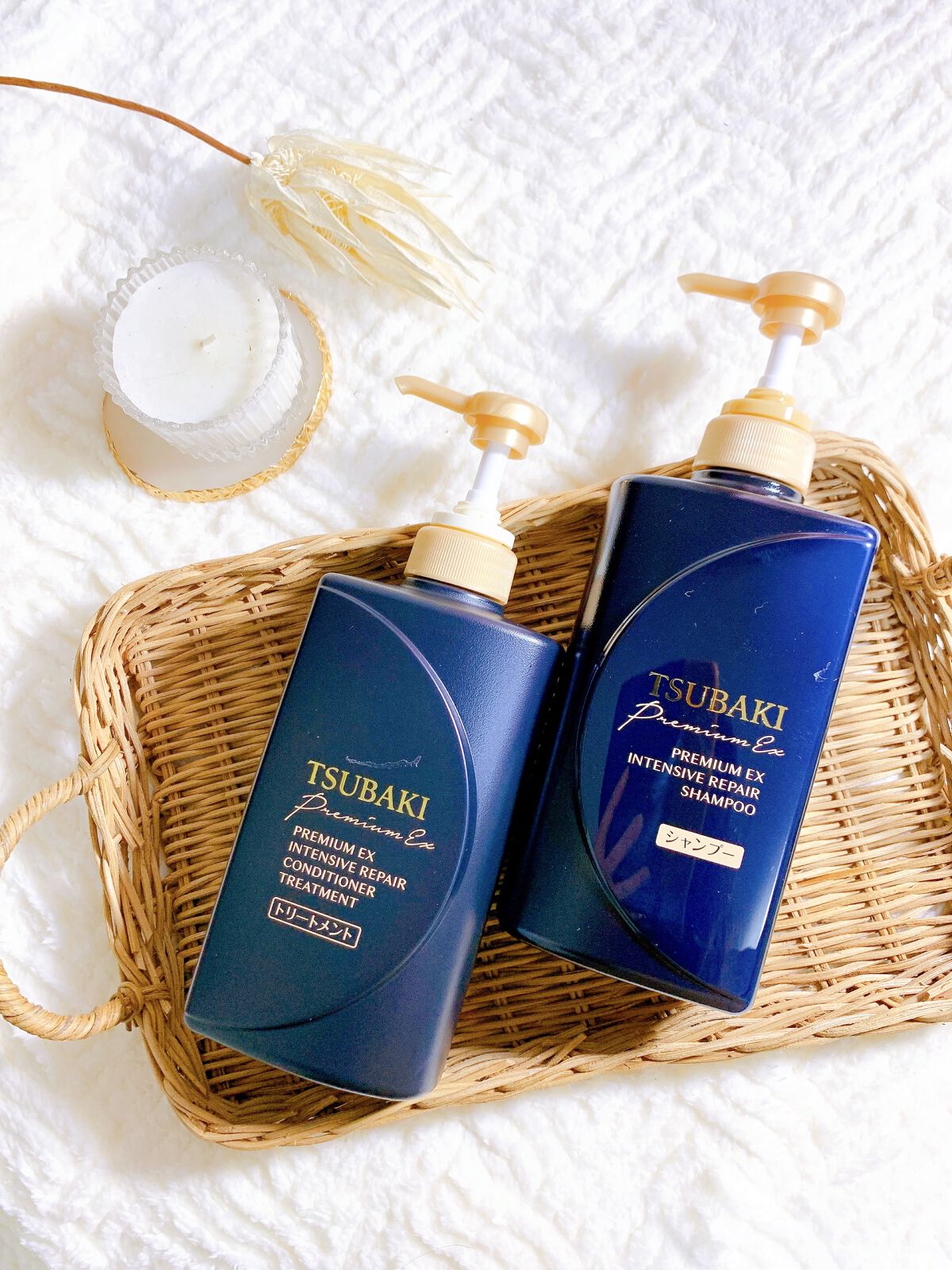 プレミアムＥＸ インテンシブリペア ＜シャンプー＞／コンディショナー＜ヘアトリートメント＞ /TSUBAKI/市販シャンプーを使ったクチコミ（2枚目）