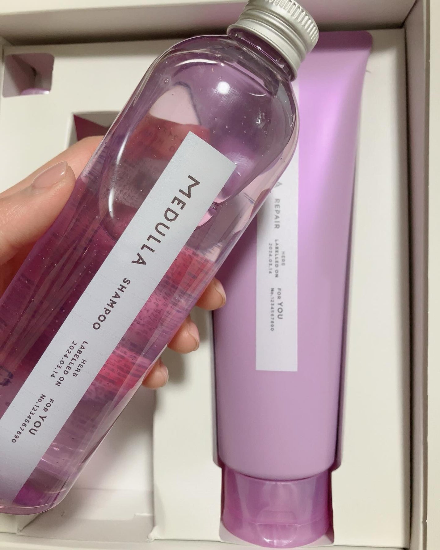 SHAMPOO & REPAIR/MEDULLA/市販シャンプーを使ったクチコミ(2枚目)