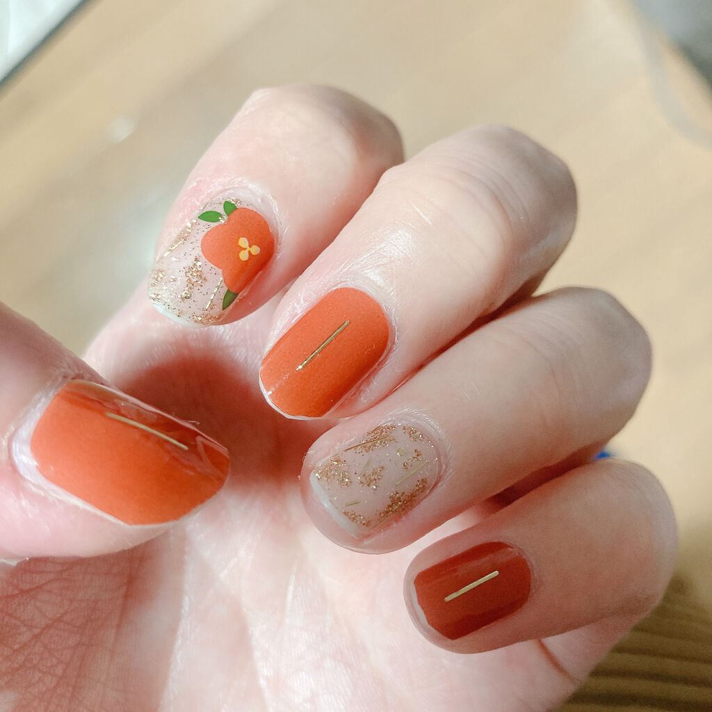 ネイルフィット ジェルネイルシール/GELATO FACTORY/ネイルシールを使ったクチコミ(2枚目)