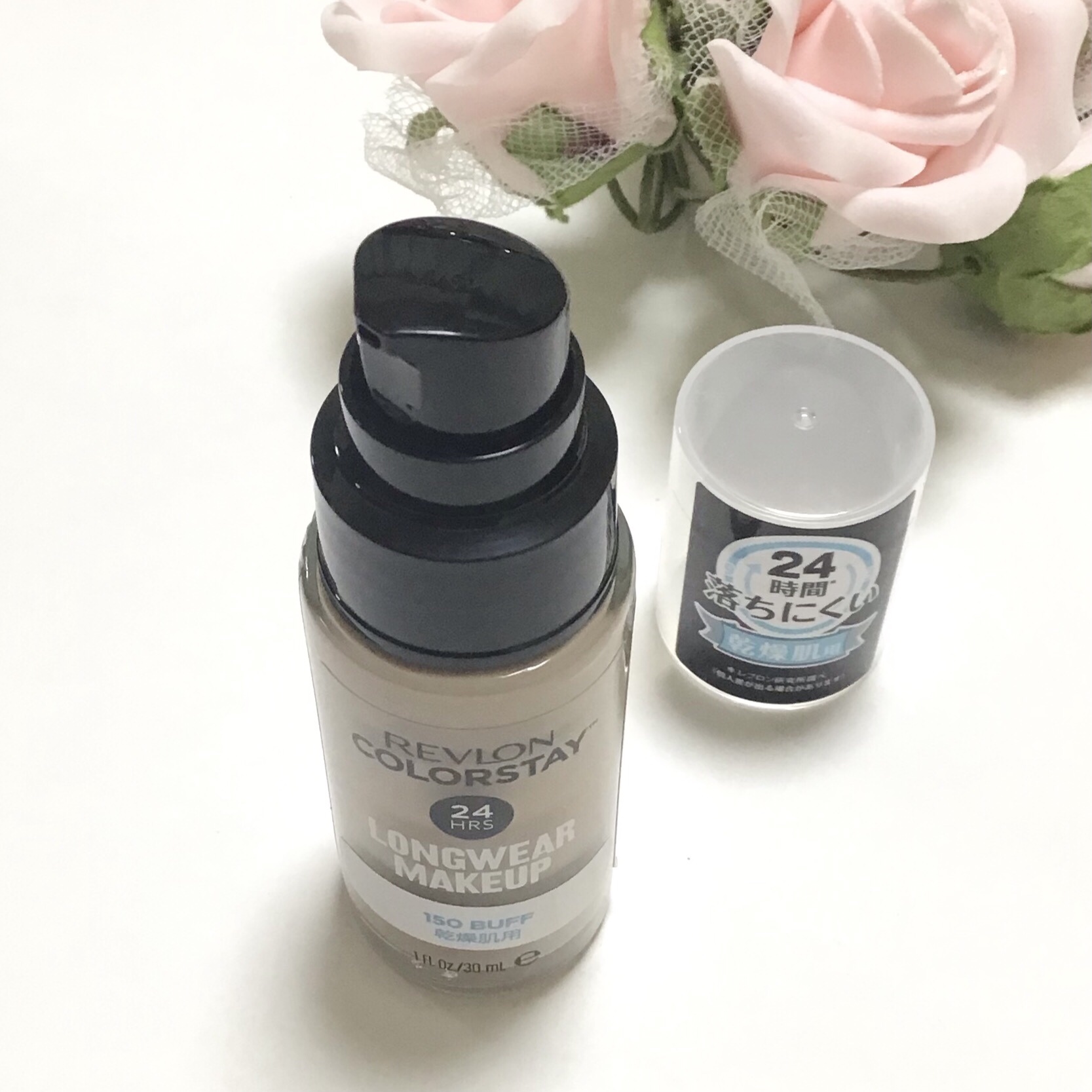 カラーステイ ロングウェア メイクアップ D/REVLON/リキッドファンデーションを使ったクチコミ（2枚目）