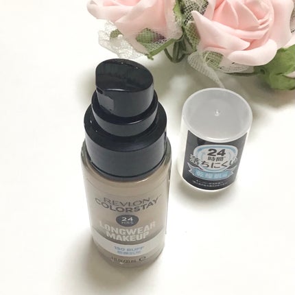 カラーステイ ロングウェア メイクアップ D/REVLON/リキッドファンデーションを使ったクチコミ(2枚目)