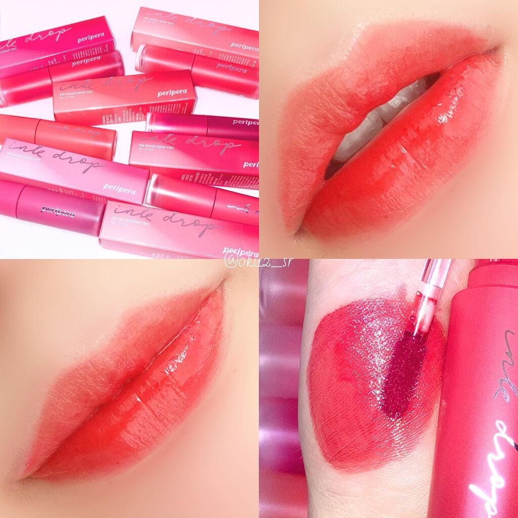 インク ムード ドロップ ティント/PERIPERA/リップグロスを使ったクチコミ(4枚目)