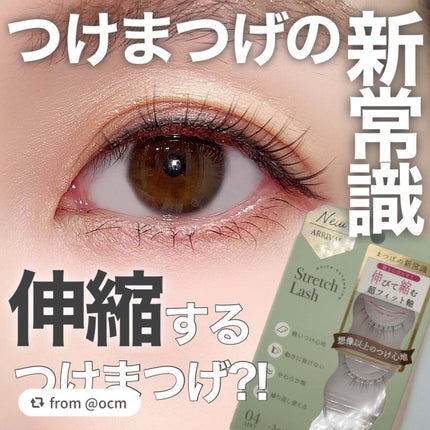 Vivias Stretch Lash ヴィヴィアス伸縮つけまつげ/ビー・エヌ/つけまつげを使ったクチコミ(1枚目)