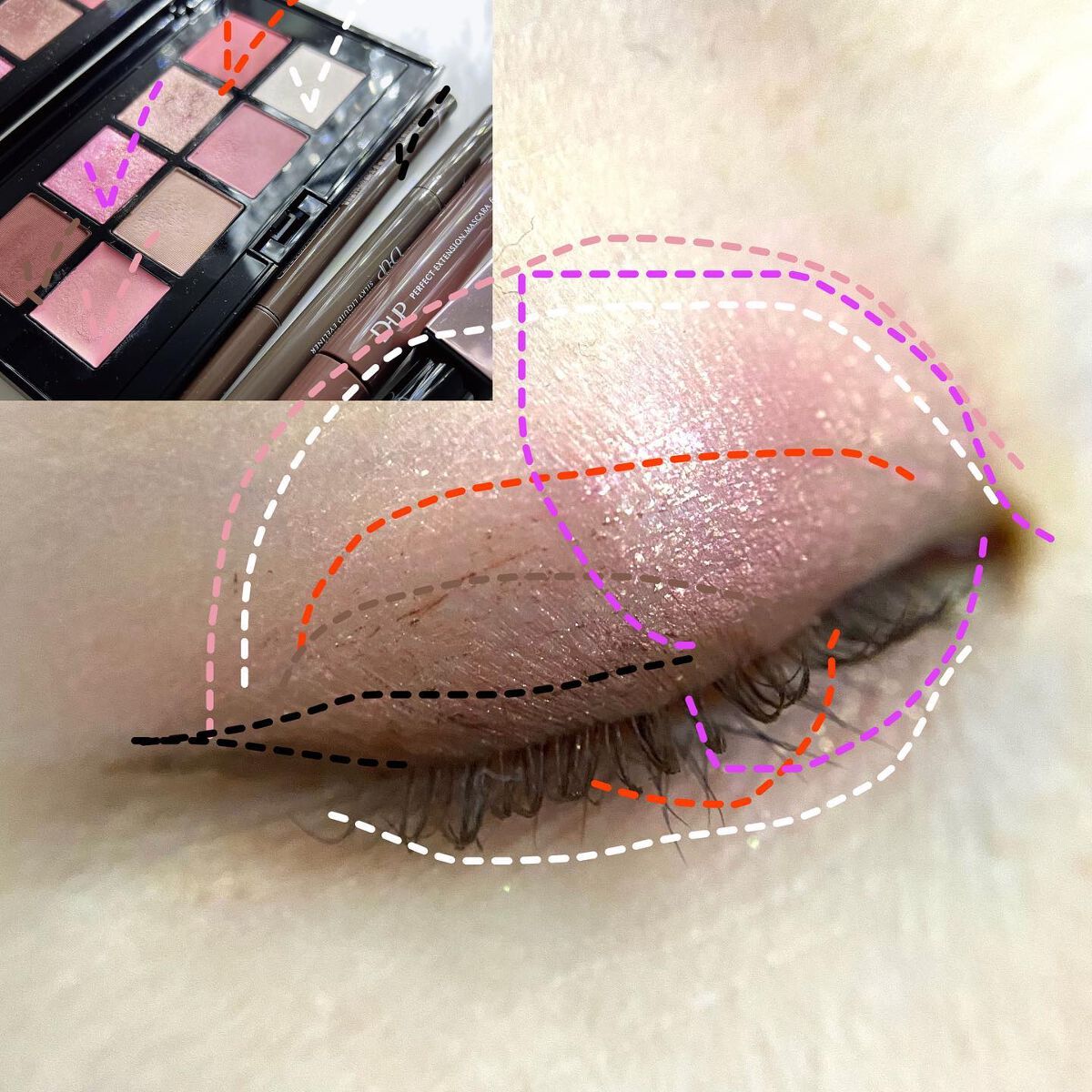 クリーミータッチライナー/キャンメイク/ジェルアイライナーを使ったクチコミ（3枚目）