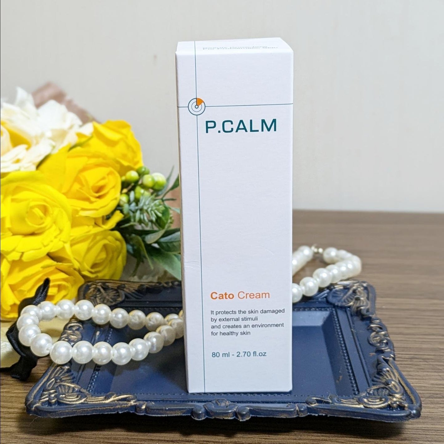 カトクリーム/P.CALM/フェイスクリームを使ったクチコミ(5枚目)