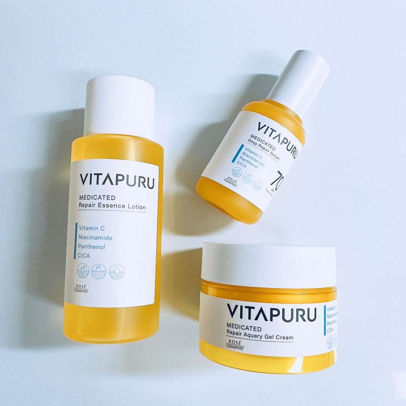 ビタプル リペア エッセンスローション/VITAPURU/化粧水を使ったクチコミ(4枚目)