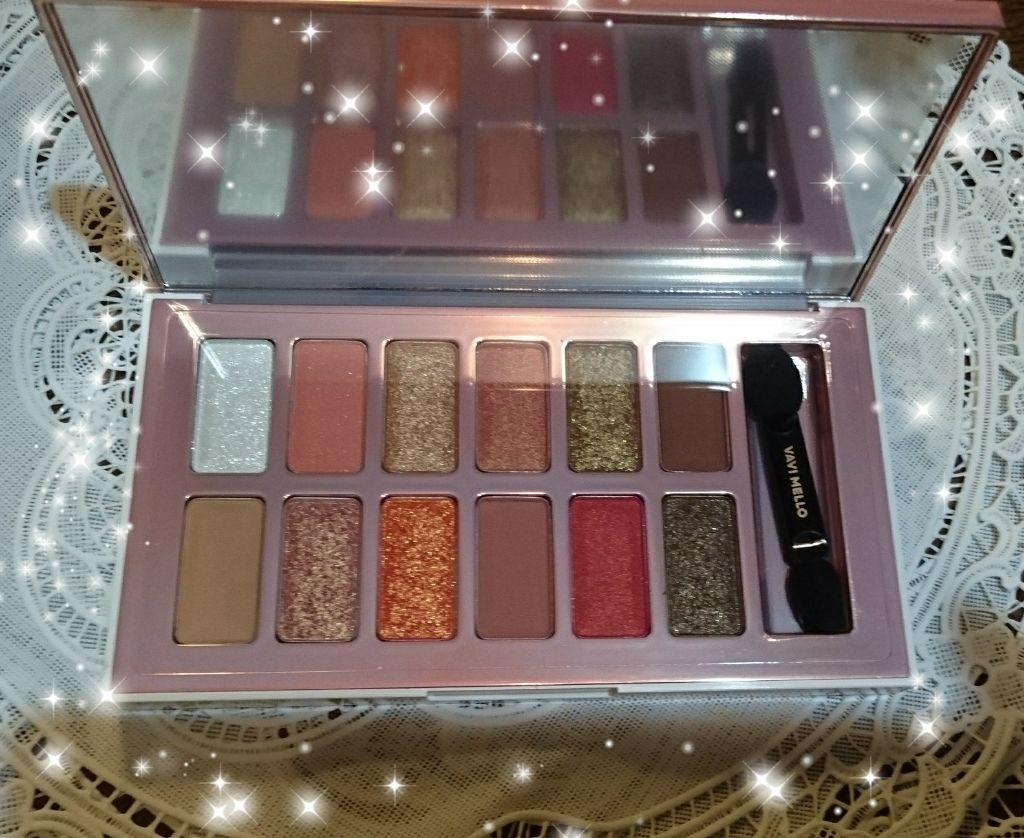 バレンタインボックス2 ピーチパレット/VAVI MELLO/アイシャドウパレットを使ったクチコミ(1枚目)