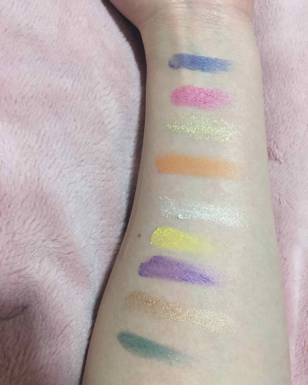 UR GLAM　BLOOMING EYE COLOR PALETTE/U R GLAM/アイシャドウパレットを使ったクチコミ（3枚目）
