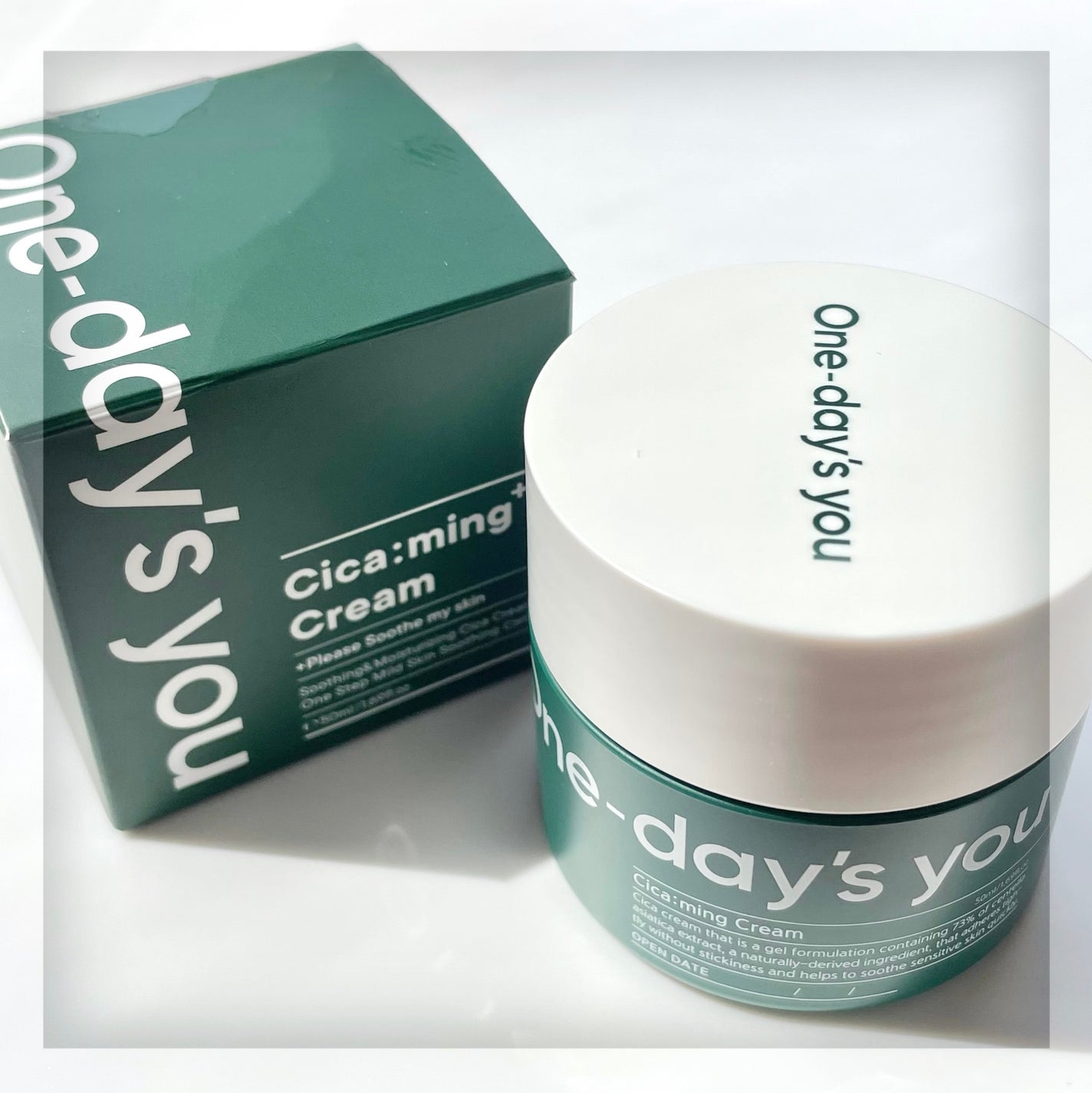 シカーミングクリーム /One-day's you/フェイスクリームを使ったクチコミ(1枚目)