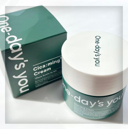 シカーミングクリーム /One-day's you/フェイスクリームを使ったクチコミ(1枚目)