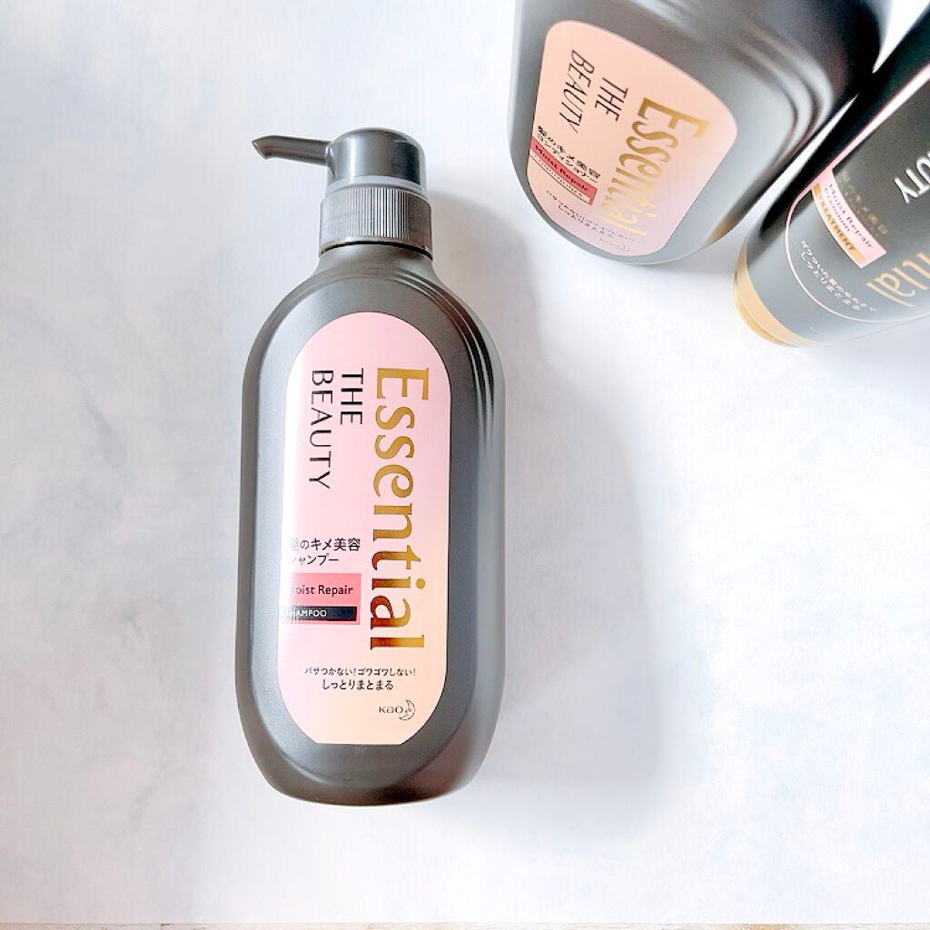 THE BEAUTY 髪のキメ美容プレミアムトリートメント<モイストリペアプレミアム>/エッセンシャル/洗い流すヘアトリートメントを使ったクチコミ(2枚目)