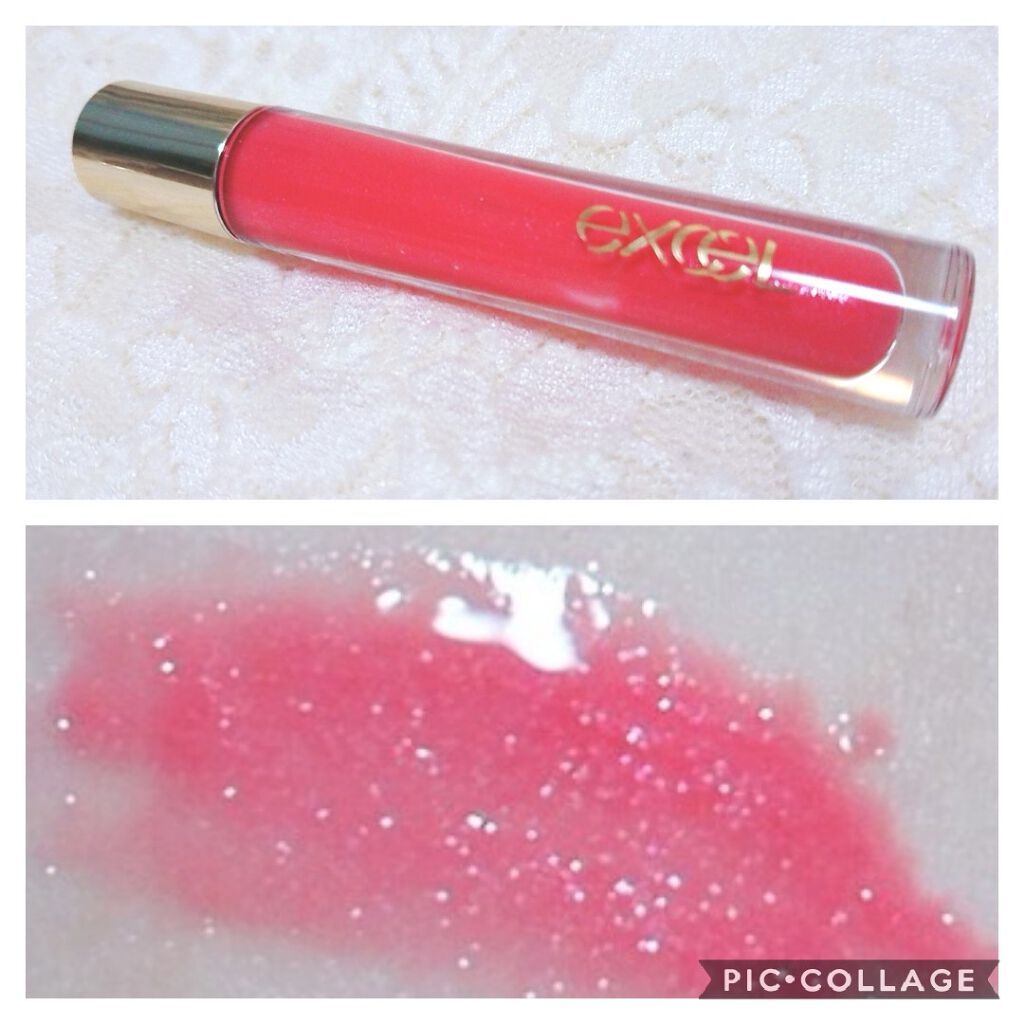 ニュアンスグロスオイル/excel/リップグロスを使ったクチコミ（1枚目）