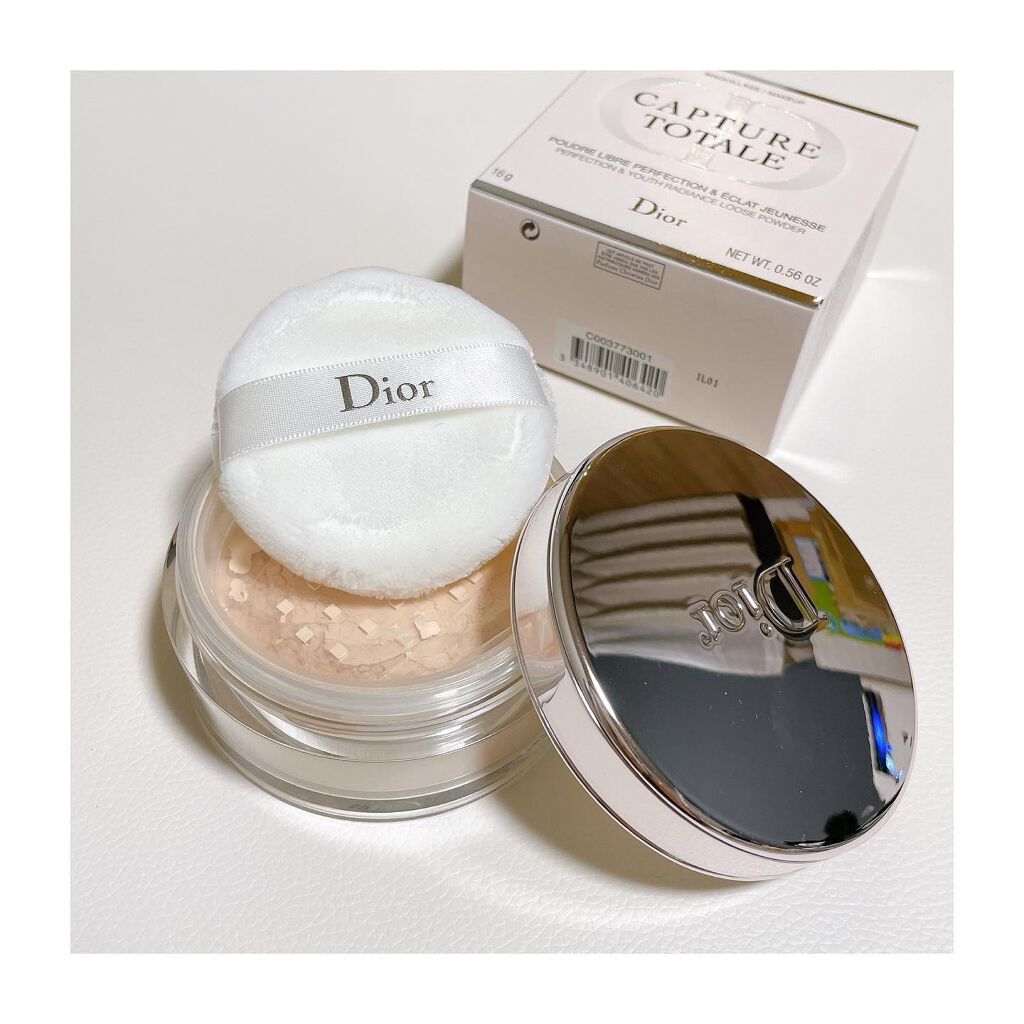 カプチュール トータル パーフェクション ルース パウダー/Dior/ルースパウダーを使ったクチコミ(4枚目)