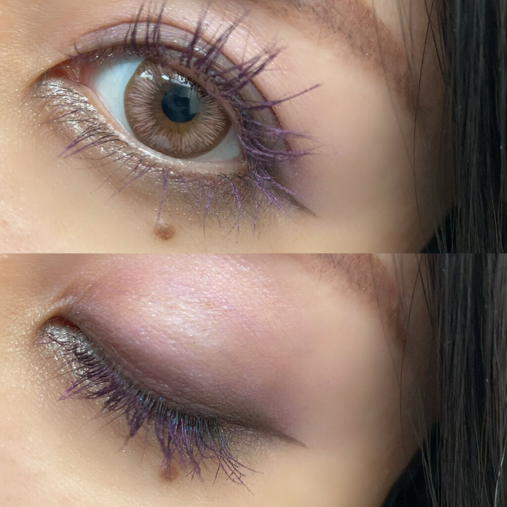 UR GLAM LUXE　SOFT EYESHADOW ラベンダー/U R GLAM/ジェル・クリームアイシャドウを使ったクチコミ（2枚目）