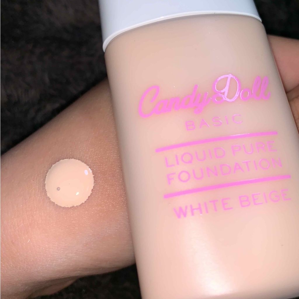リキッドピュアファンデーション/CandyDoll/リキッドファンデーションを使ったクチコミ(3枚目)