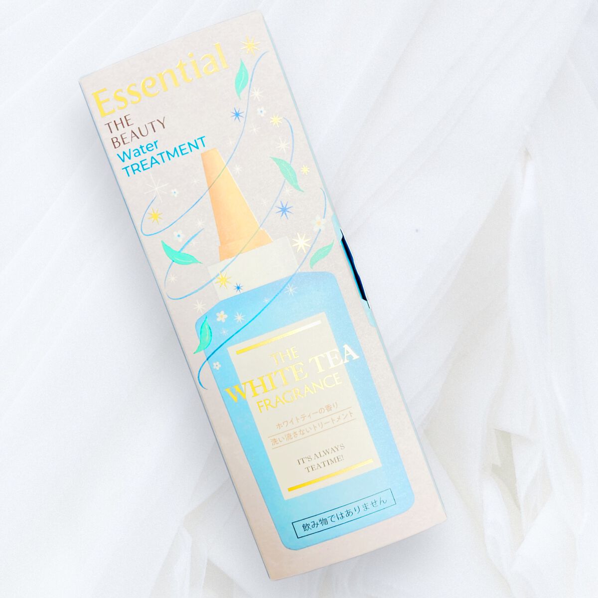 エッセンシャル ザビューティ 髪のキメ美容ウォータートリートメント ホワイトティーの香り/エッセンシャル/アウトバストリートメントを使ったクチコミ(3枚目)