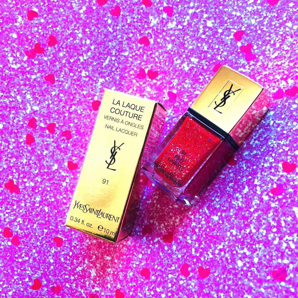 ラ ラック クチュール/YVES SAINT LAURENT BEAUTE/マニキュアを使ったクチコミ（1枚目）