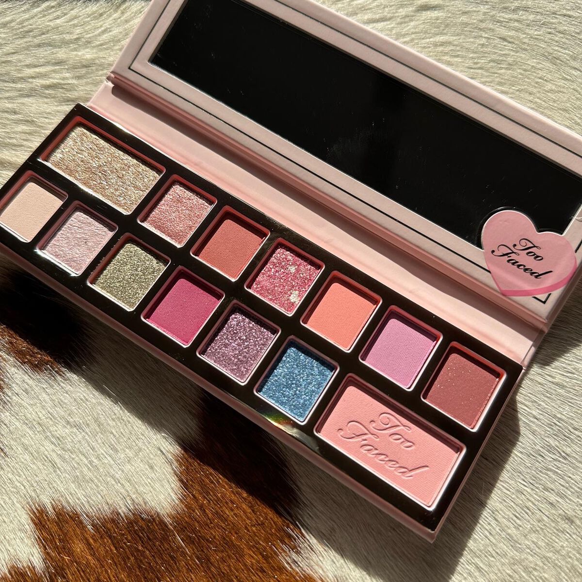 Too Faced アイシャドウパレット7点セット 未使用 試してみた】pinker times ahead Too Facedの人気色