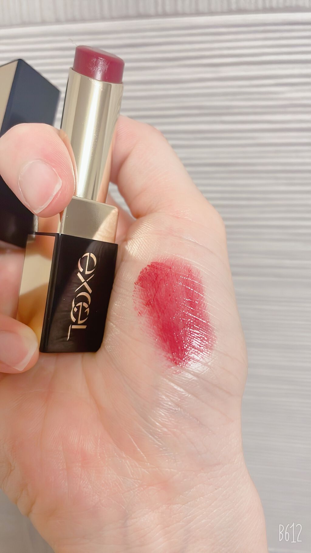 グレイズバームリップ/excel/口紅を使ったクチコミ(2枚目)