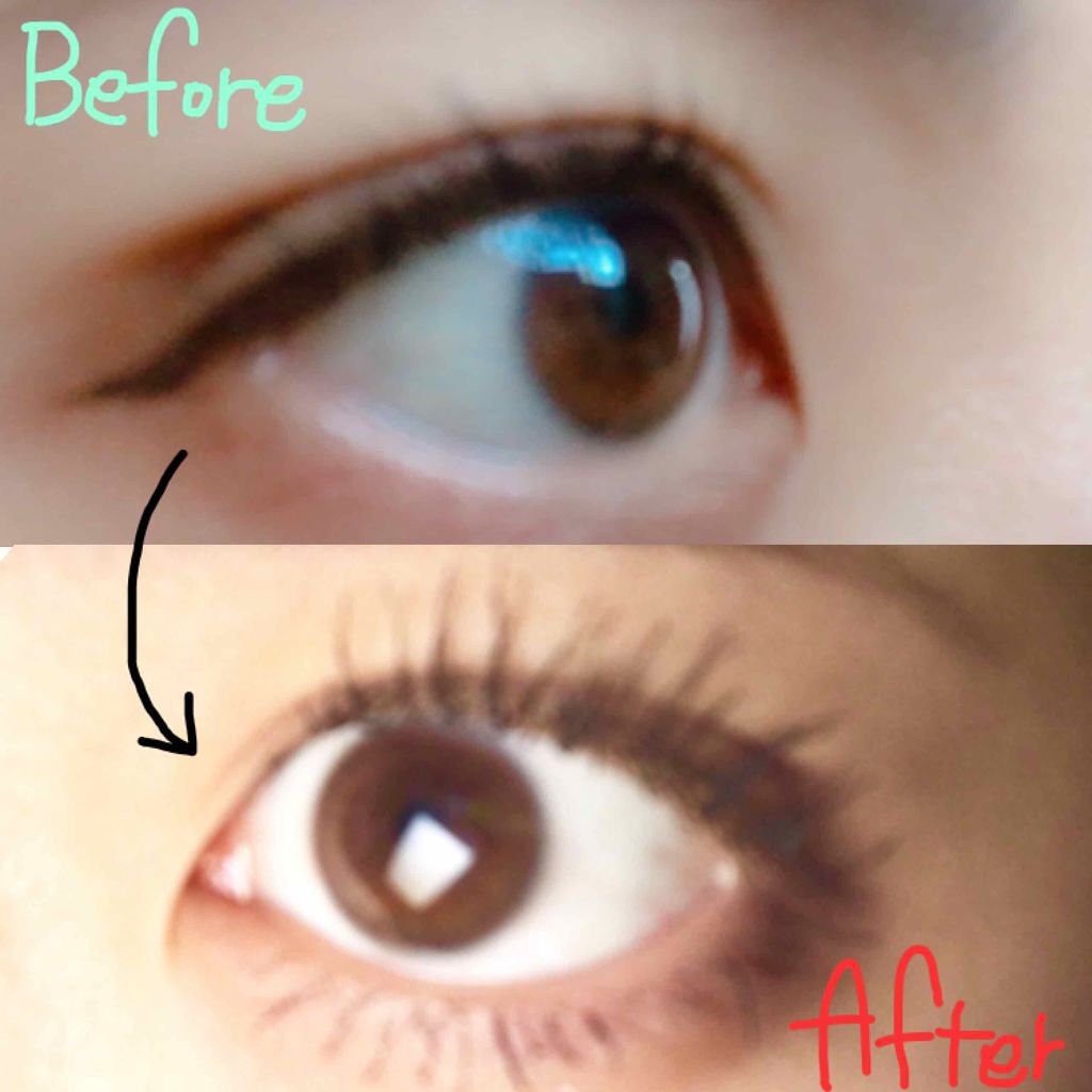 ミネラルマスカラ ボリュームプラス/EYEMANIA/マスカラを使ったクチコミ（1枚目）