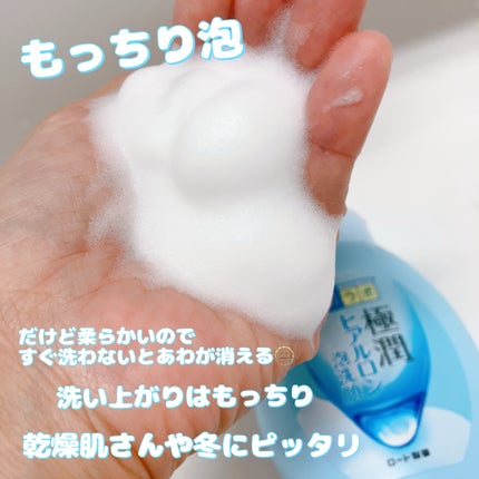 極潤 ヒアルロン泡洗顔/肌ラボ/泡洗顔を使ったクチコミ(2枚目)