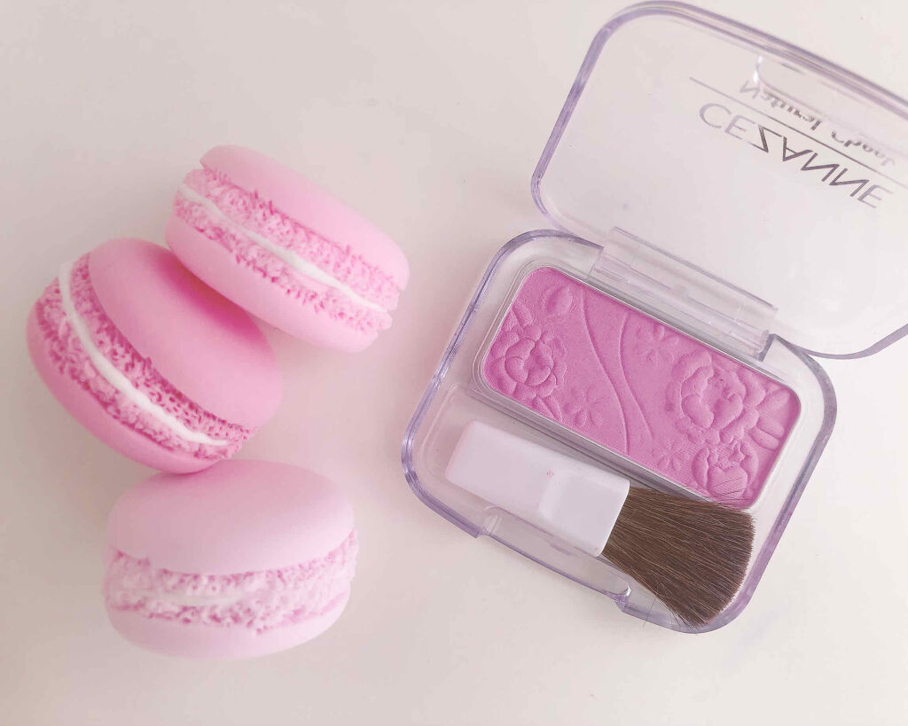 ナチュラル チークN/CEZANNE/パウダーチークを使ったクチコミ（1枚目）