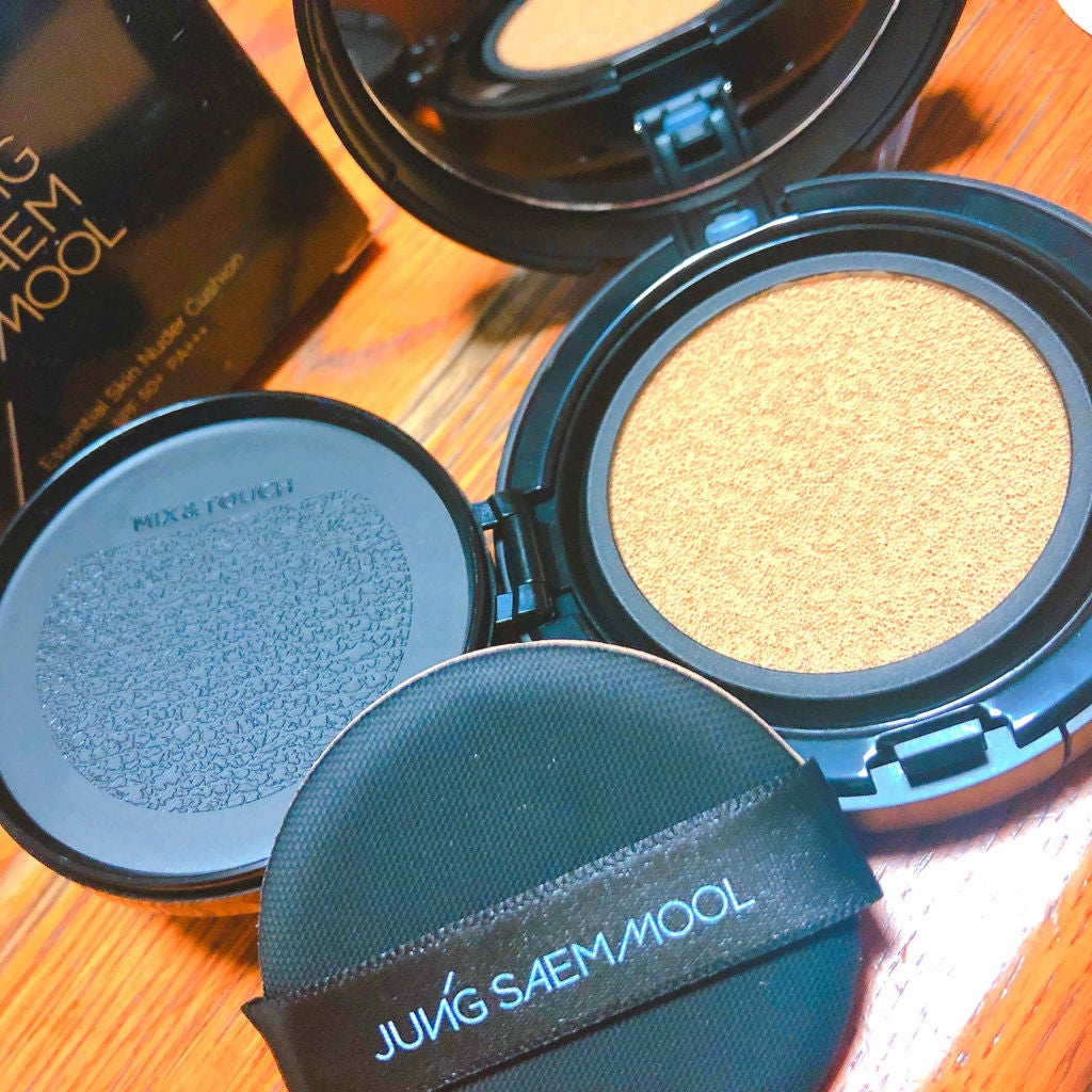 エッセンシャル スキン ヌーダー クッション/JUNG SAEM MOOL/クッションファンデーションを使ったクチコミ(2枚目)