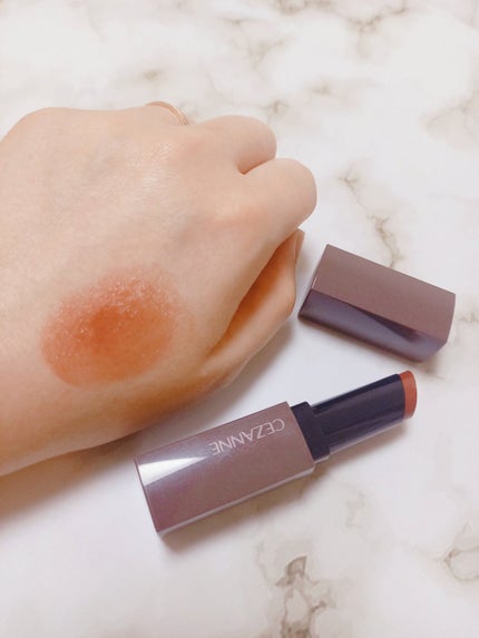 リップカラーシールド/CEZANNE/口紅を使ったクチコミ(2枚目)