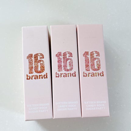 16 CANDY ROCK SUGAR/16BRAND/リキッドアイシャドウを使ったクチコミ(5枚目)