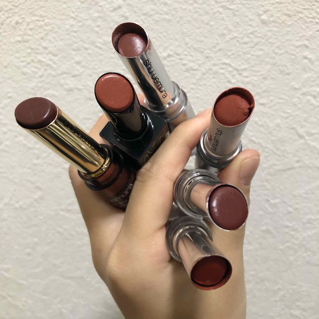 ルージュ アンリミテッド/shu uemura/口紅を使ったクチコミ(1枚目)