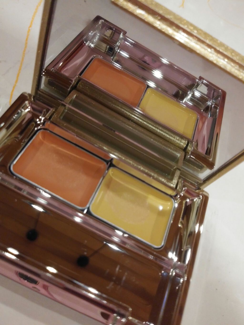 アンダーアイブライトナー/ケサランパサラン/パレットコンシーラーを使ったクチコミ（1枚目）