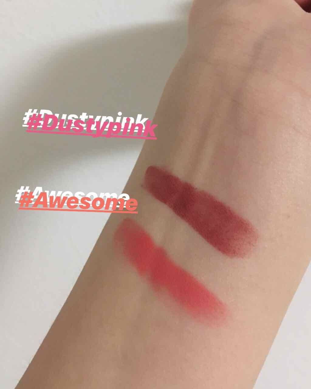 ゼログラムマットリップスティック/rom&nd/口紅を使ったクチコミ(3枚目)