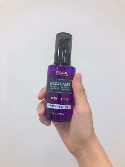 マカダミア ウルトラヘアセラム /KUNDAL/ヘアオイルを使ったクチコミ(2枚目)