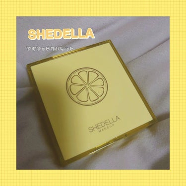  诗蒂娅九色眼影盘 (9 Colors Eye Shadow Palette)/SHEDELLA/パウダーアイシャドウを使ったクチコミ（1枚目）