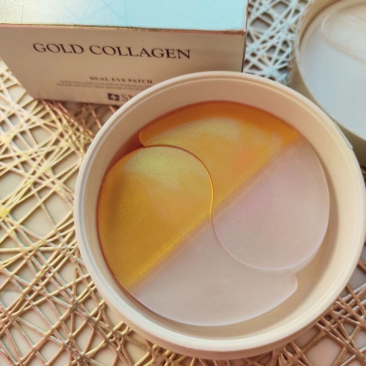 GOLD COLLAGEN DUAL EYE PATCH/SNP/アイケア・アイクリームを使ったクチコミ(1枚目)