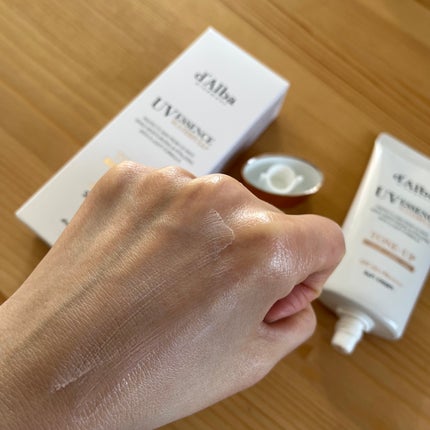 ウォータフルトーンアップサンクリーム/ダルバ/日焼け止めクリームを使ったクチコミ(3枚目)