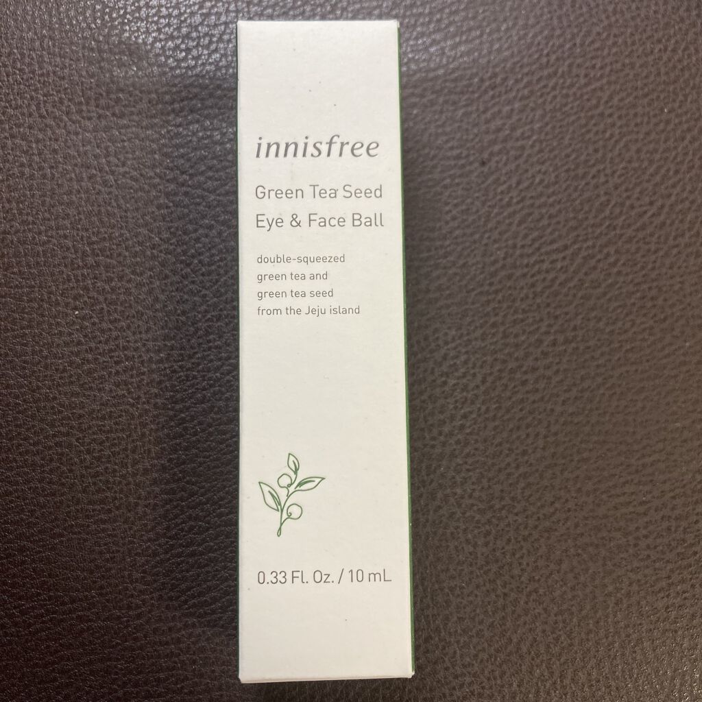 グリーンティーシード アイ＆フェイスボール/innisfree/美容液を使ったクチコミ（1枚目）