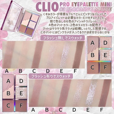 プロ アイパレット ミニ/CLIO/アイシャドウパレットを使ったクチコミ（3枚目）