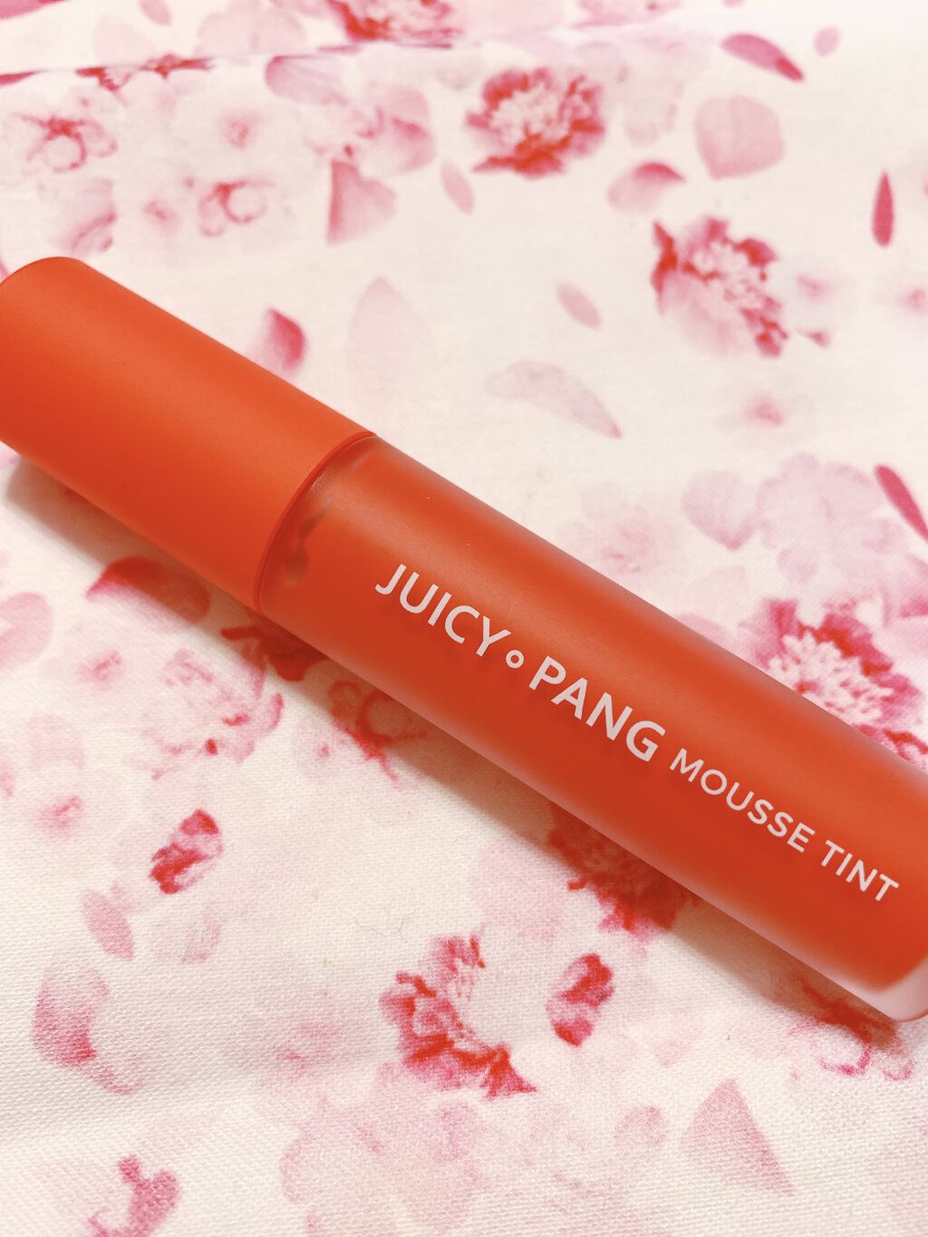 ジューシーパン ムースティント/A’pieu/リップティントを使ったクチコミ（1枚目）