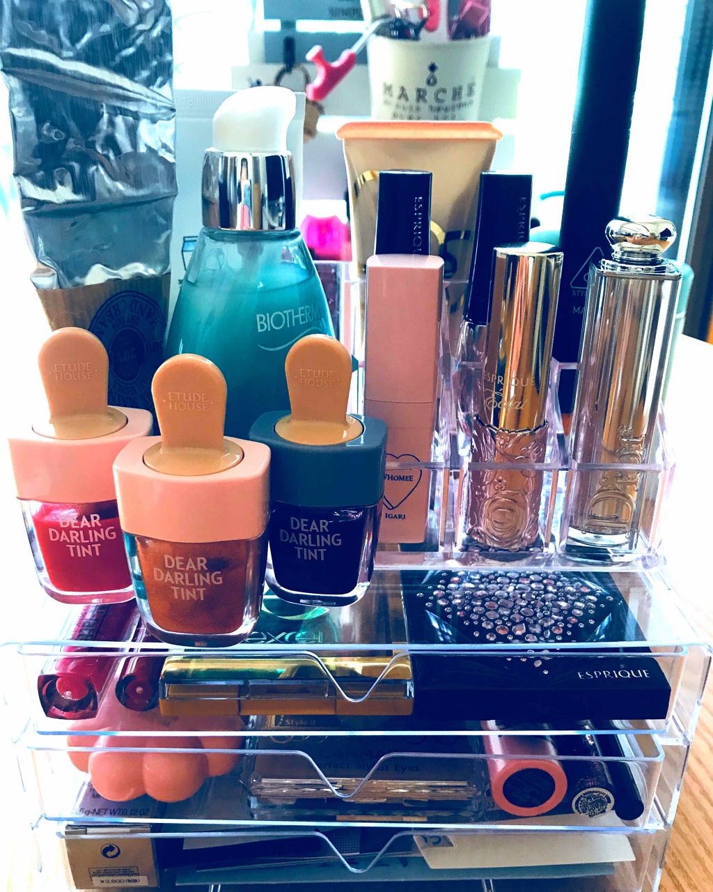 化粧収納ケース/DAISO/その他化粧小物を使ったクチコミ(2枚目)