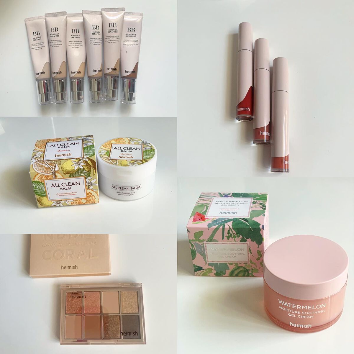 ウォーターメロン モイスチャーサージゲルクリーム/heimish/フェイスクリームを使ったクチコミ（2枚目）