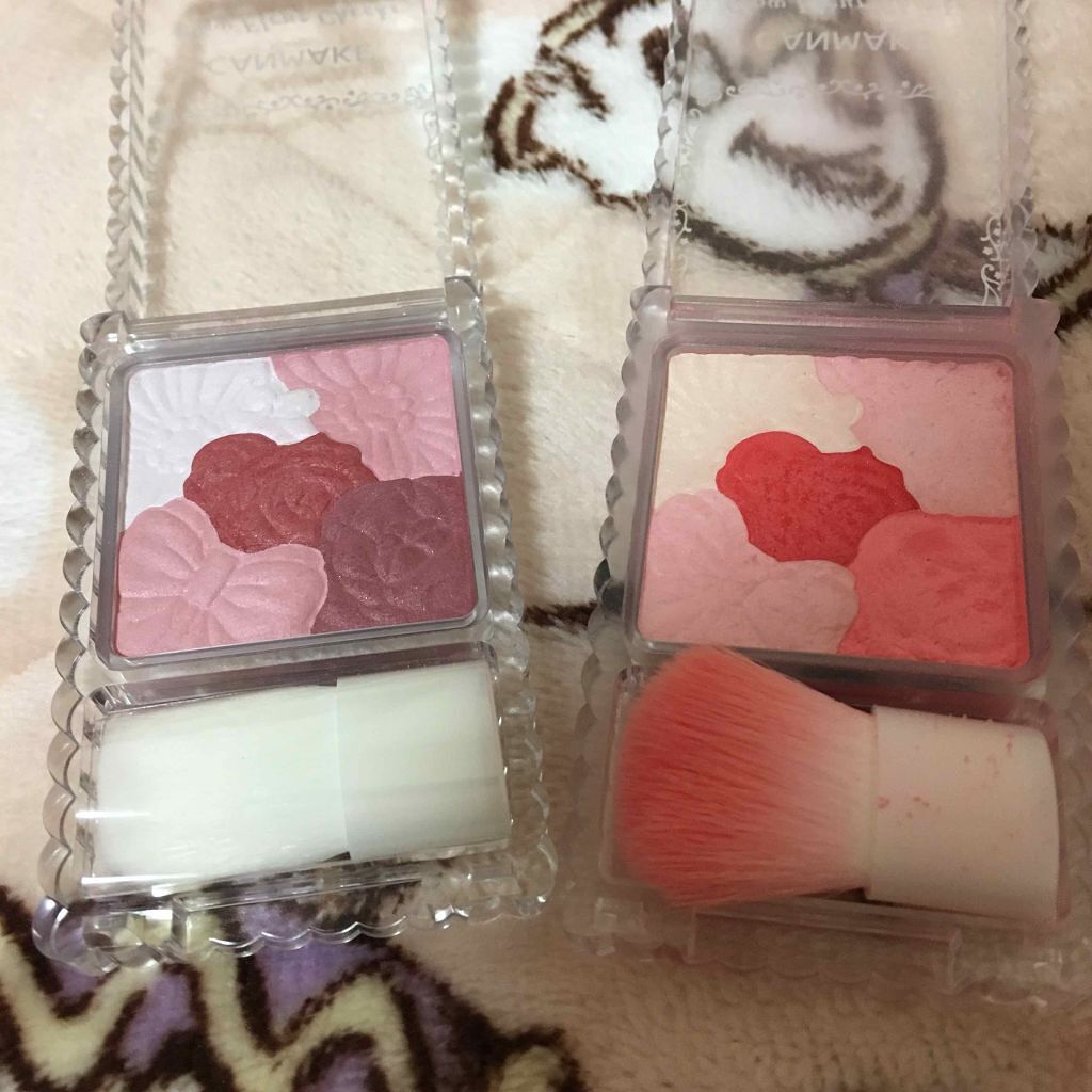 グロウフルールチークス/キャンメイク/パウダーチークを使ったクチコミ(2枚目)