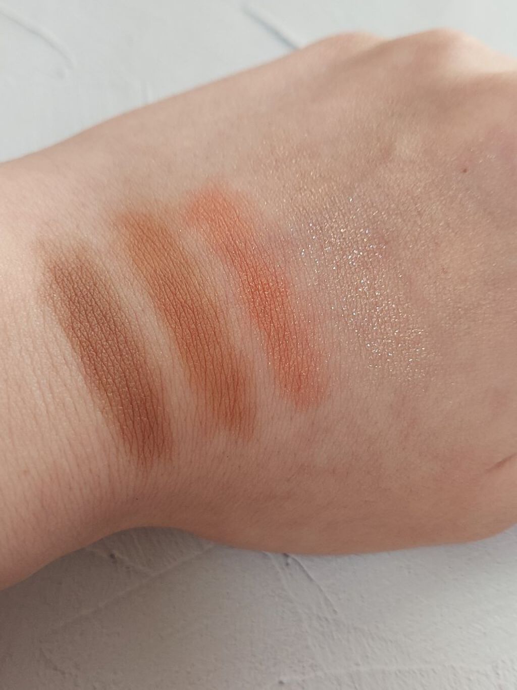 パノラマデザイン アイパレット BR-4 オレンジブラウン/Visée/アイシャドウパレットを使ったクチコミ（3枚目）