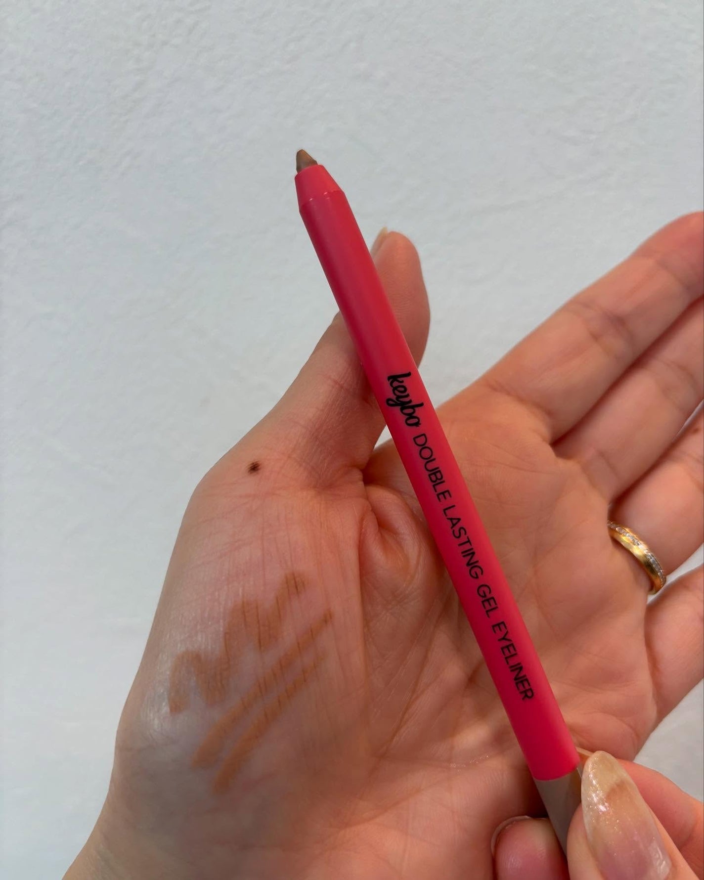 ダブルラスティングジェルライナー/keybo/ジェルアイライナーを使ったクチコミ(7枚目)