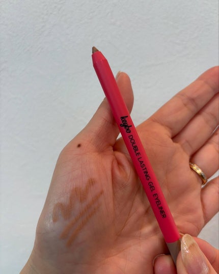 ダブルラスティングジェルライナー/keybo/ジェルアイライナーを使ったクチコミ(7枚目)