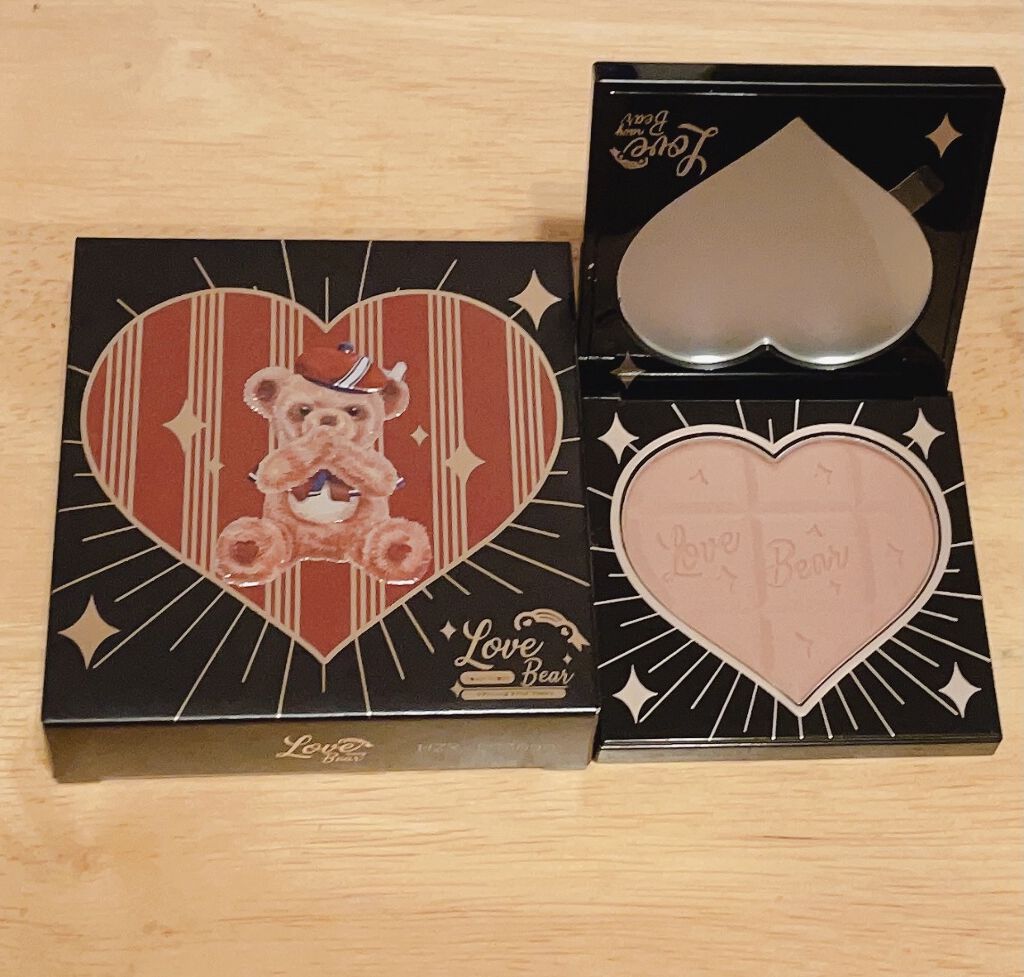 Love Bear ブラッシュ/FlowerKnows/パウダーチークを使ったクチコミ（1枚目）