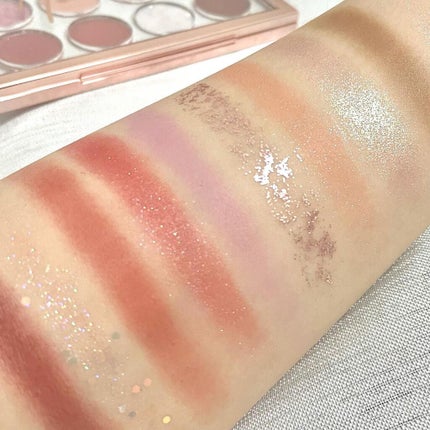 Hexze 12色 アイシャドウパレット プロアイ パレット アイプランナーパレット メイクパレット 高発色/HEXZE(ヘックスゼ)/アイシャドウパレットを使ったクチコミ(6枚目)